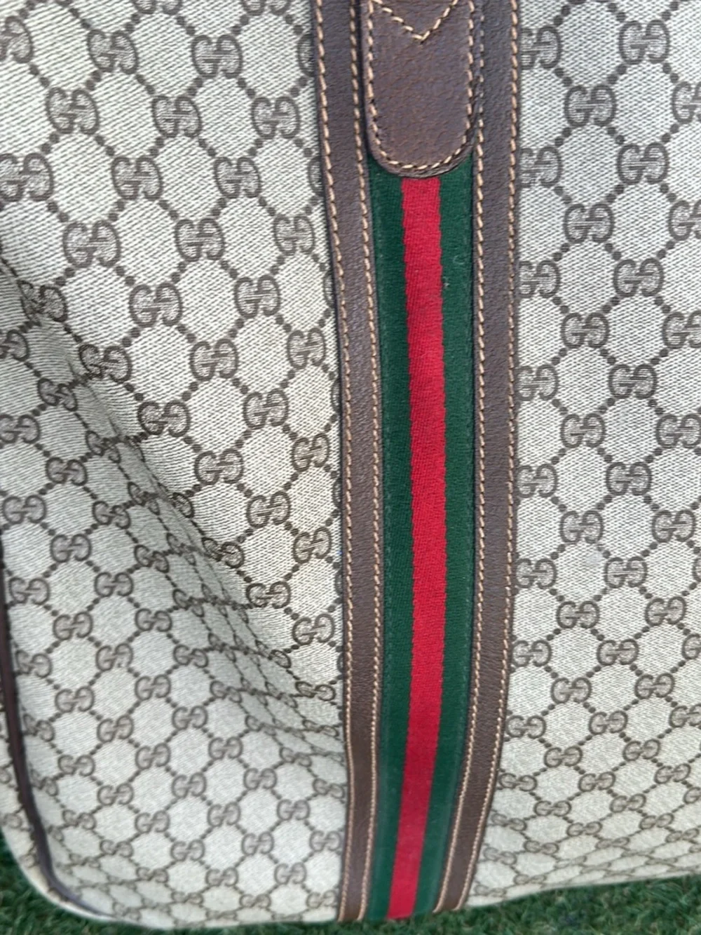 Gucci GG Canvas Suitcase – Rare Vintage Travel Icon | Made in Italy